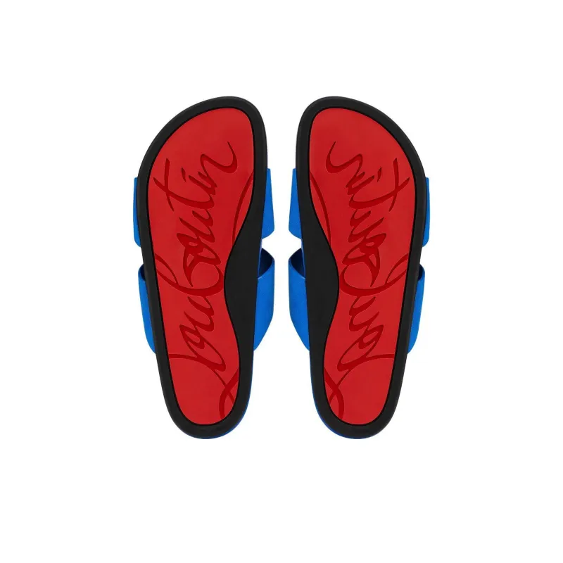CL LUBOTING Slide Slippers Women's Blue-6