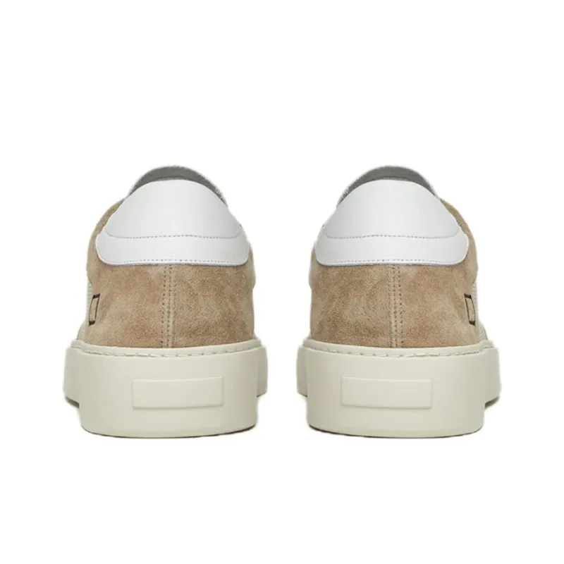 D.A.T.E Levante Dragon Low-Top Skateboard Shoes Men's Beige-4