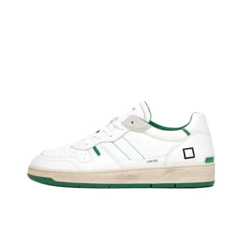 D.A.T.E Court 2.0 Low-Top Skateboard Shoes Men's White