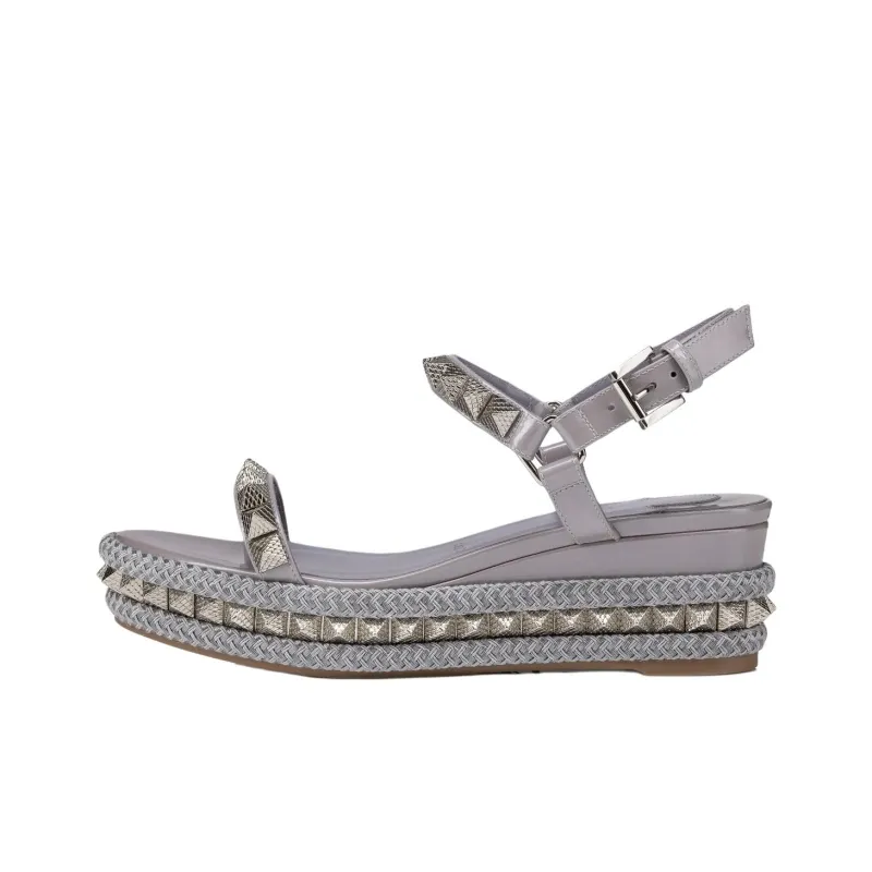 CL Pyraclou One Strap Sandals 6cm Women's Purple-0