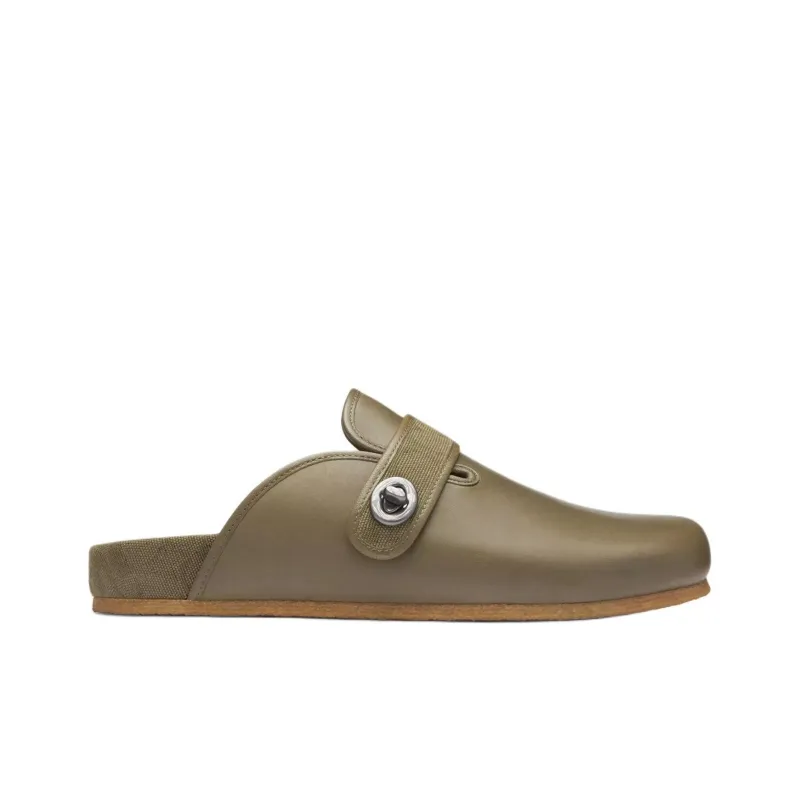COACH Blake Closed Toe Slippers Men's Green-1