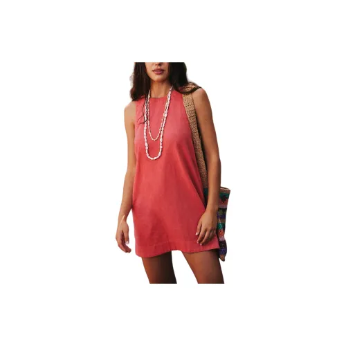 FREE PEOPLE Sleeveless Dresses Women's Aged Coral/Antique Coral