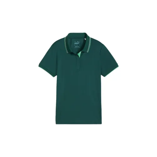 PUMA Polo Shirts Women's Dark Green