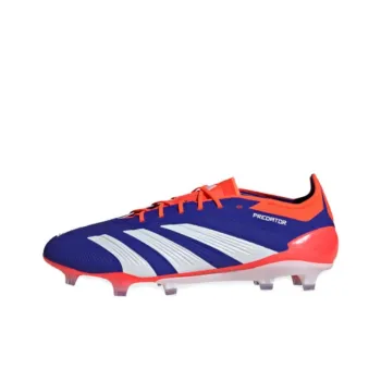 Adidas Predator Elite Fg Lucid Blue Cloud White Solar Red