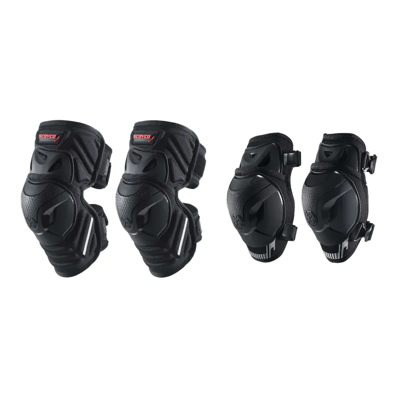 SCOYCO Motorcycle Protective Gears Cycling Elbow Unisex Knee Protector Elbow Protector-0