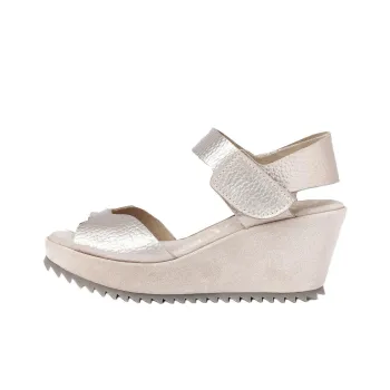Pedro García Fama Strap Sandals 6cm Women's Silver