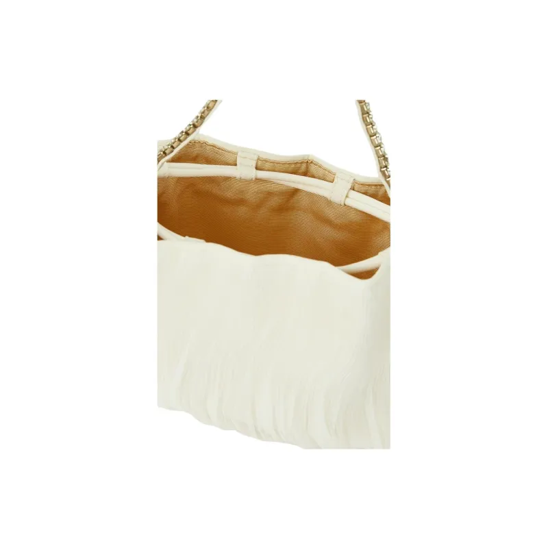 Loeffler Randall Polyester Shoulder Bag Crossbody Bag Handbag Medium Size Women's White-2