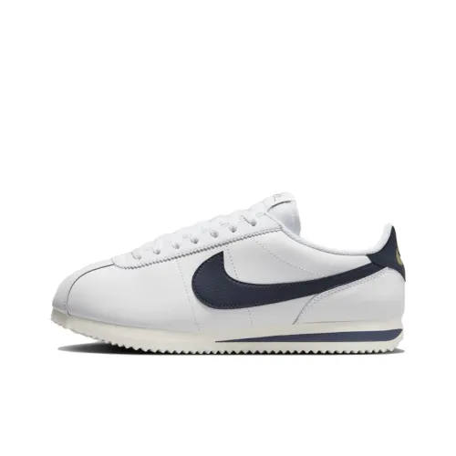 Nike Cortez Running Shoes Unisex Low-Top White/Blue