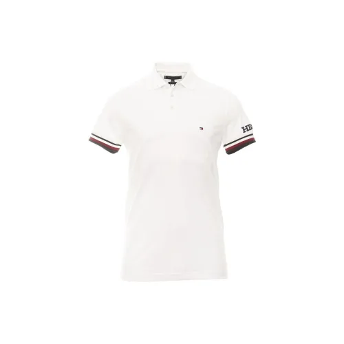 Tommy Hilfiger Polo Shirts Unisex White