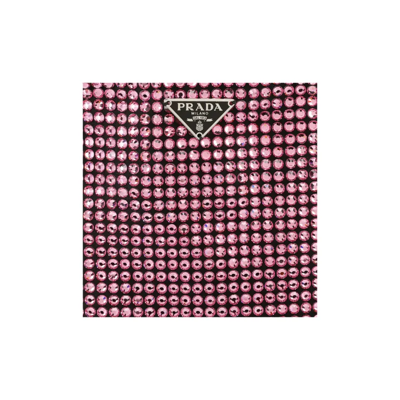PRADA Nylon Handbag Regular Women's Pink-9