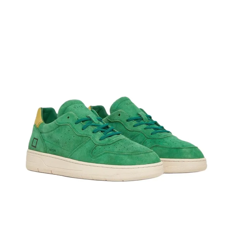 D.A.T.E COURT 2.0 Low-Top Skateboard Shoes Men's Green-2