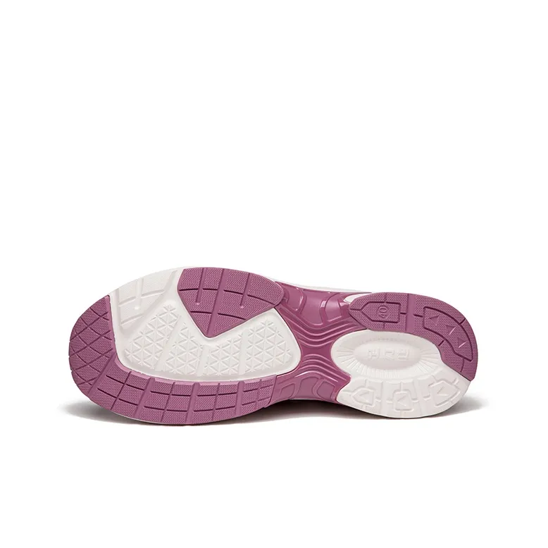 ZULIZ Moisture Wicking Lightweight Casual Shoes Unisex Pink Gray-4