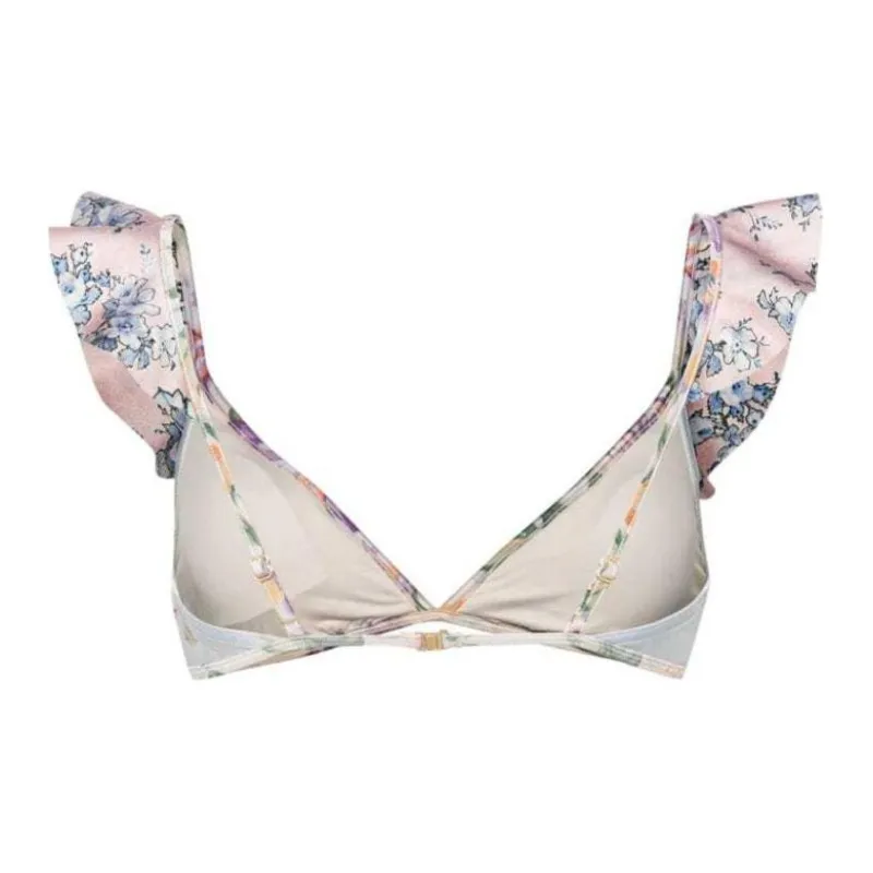 Zimmermann Halliday Spliced Frill Bikini Top-1
