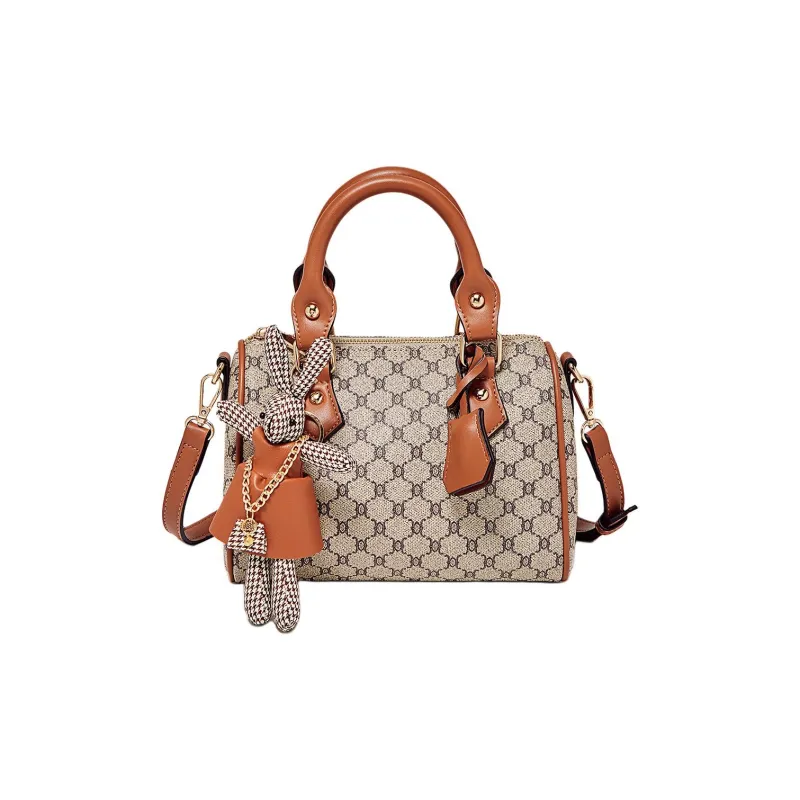 Marino Orlandi Synthetic Leather Handbag, Shoulder Bag Regular Women's Khaki-1