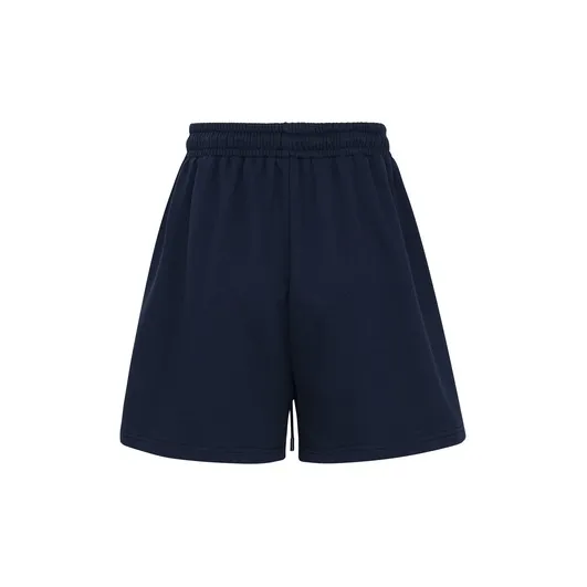 MEIYANG Casual Shorts Women's Navy Blue-1