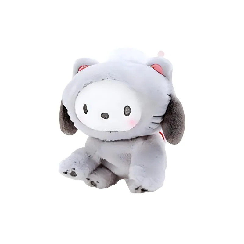 Sanrio Tarepanda Collection Pochacco Dolls Plush Pendant 13cm High-2