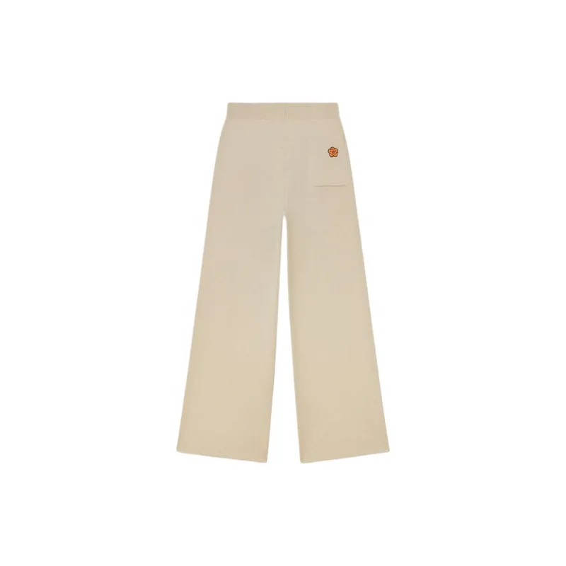KENZO Logo Patch Cropped Trousers-1