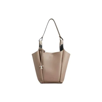 TOD'S Logo Debossed Shoulder Bag