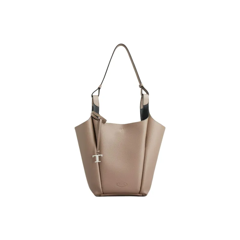 TOD'S Logo Debossed Shoulder Bag-0