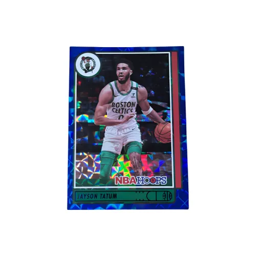 PANINI Jayson Tatum Hoops 2021-2022 Season Blue Windmill Fold Player Card Card Quality Universal Sports Cards 1 Pc