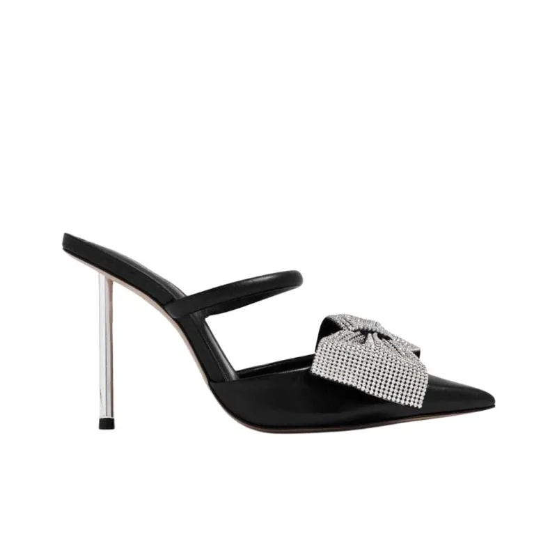 Schutz Mila 100mm Bow detail Mules Women's-1