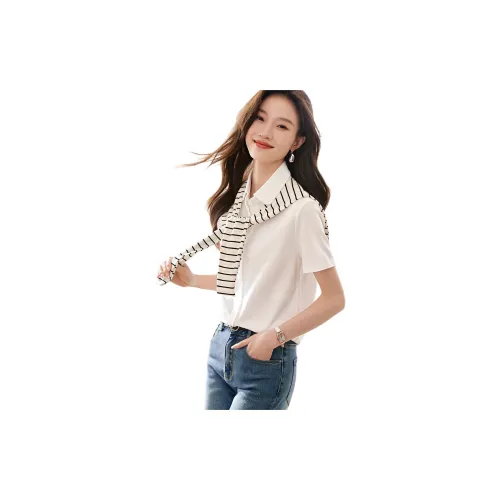 Mo Han Yi Mei Shirts Women's White