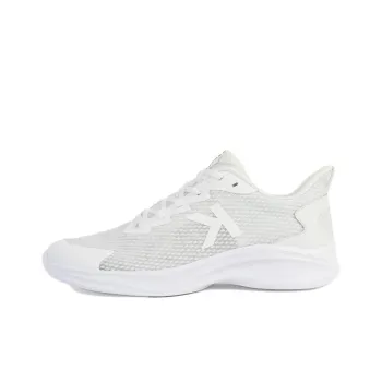 KELME Anti-Slip And Wear-Resistant Coverage Low-Top Casual Running Shoes Unisex White