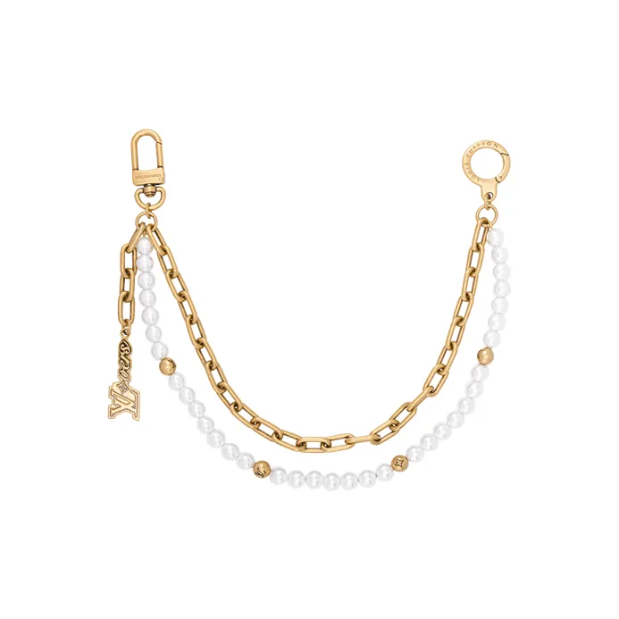 LOUIS VUITTON Metal Bag Strap Women's Gold-1