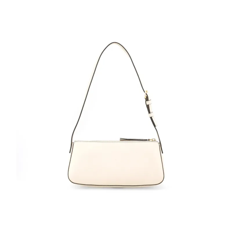 TORY BURCH McGraw Litchi Grain Leather Shoulder Bag Handbags Shoulder Bags Regular Women's White-2
