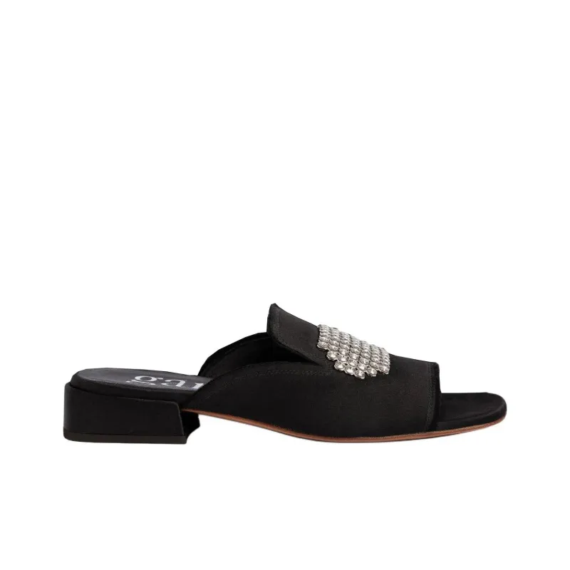 Pedro García Abrasion-Resistant Slide Slippers Women's Black-1