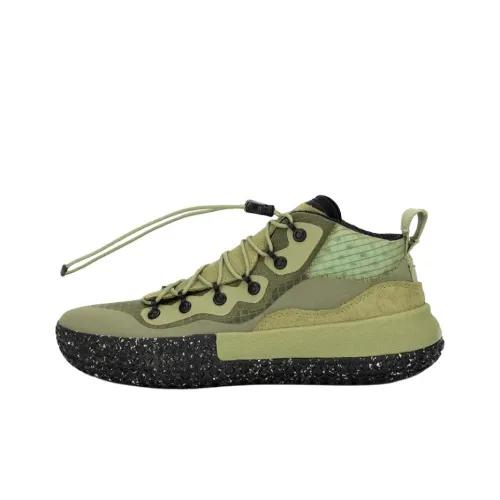 BRANDBLACK 등산화 하이킹화 하이탑 그린 남성