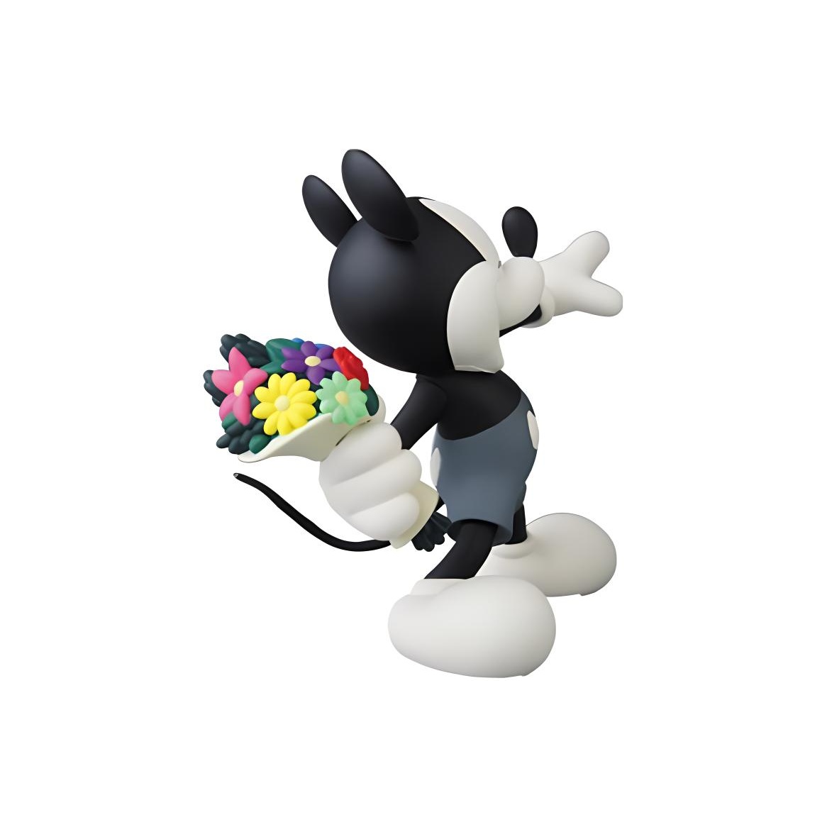 MEDICOM TOY - VCD THROW MICKEY NORMAL Ver.／B&W Ver.