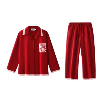 Wabi Town Pajama Set Spring And Autumn Season Women's