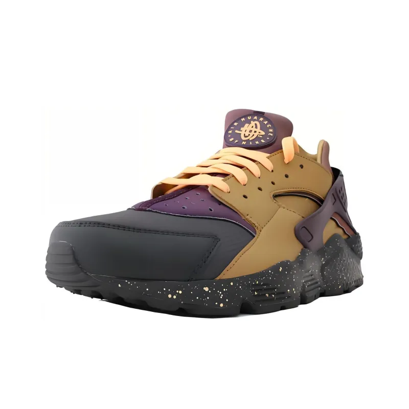 Nike Air Huarache Run Pro Purple Elemental Gold-2