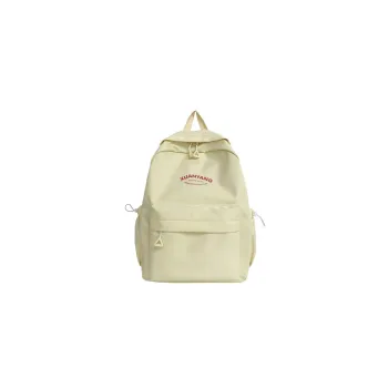 GEERDUN Composite Cloth Backpack Regular Women's Black/White/Yellow/Green
