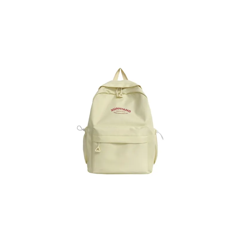 GEERDUN Composite Cloth Backpack Regular Women's Black/White/Yellow/Green-0