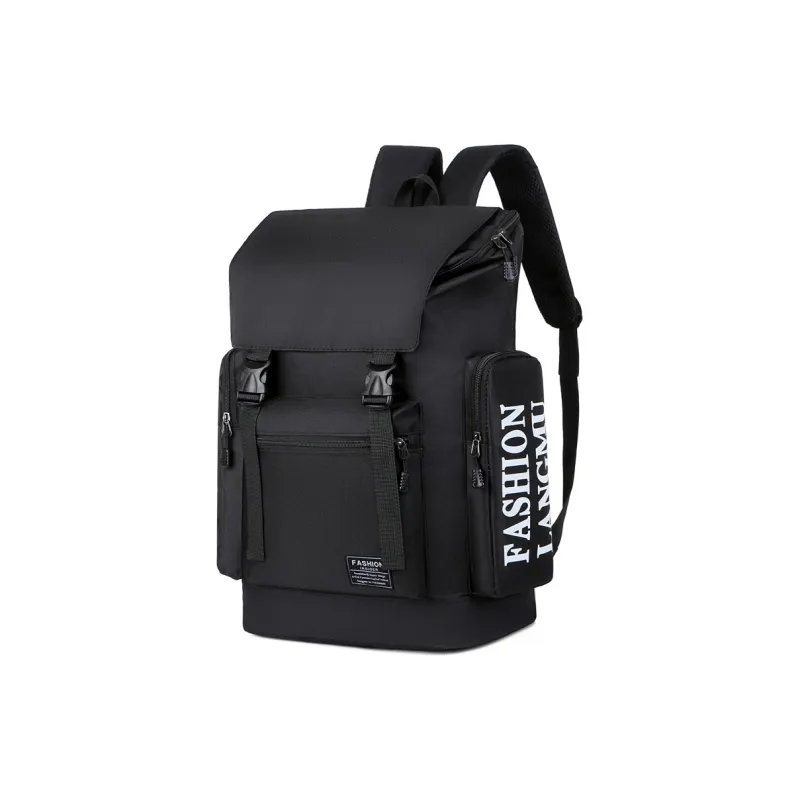 Venerable Brahma Backpack Nylon Large Size Unisex Black/Gray-1