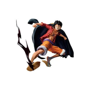 BANPRESTO Monkey D. Luffy Glass Factory Ichiban Kuji One Piece Tyrant's Omen C Prize Luffy Scale Figures 13cm