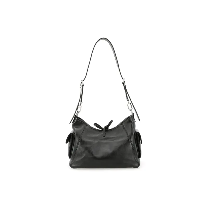 LOUIS VUITTON Carryall Cargo PM Lambskin Small Shoulder Bag Black-3