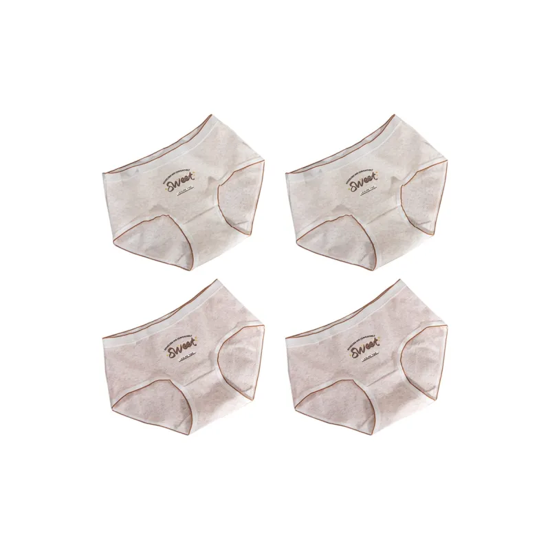 PLANDOO Underpants Women's 4 Pack-9