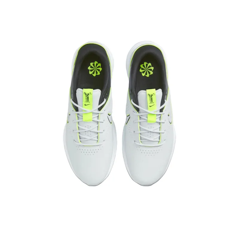 Nike Victory Pro 3 Anti Slip Wear Resistant Low Top Golf Shoes Unisex Gray White-2