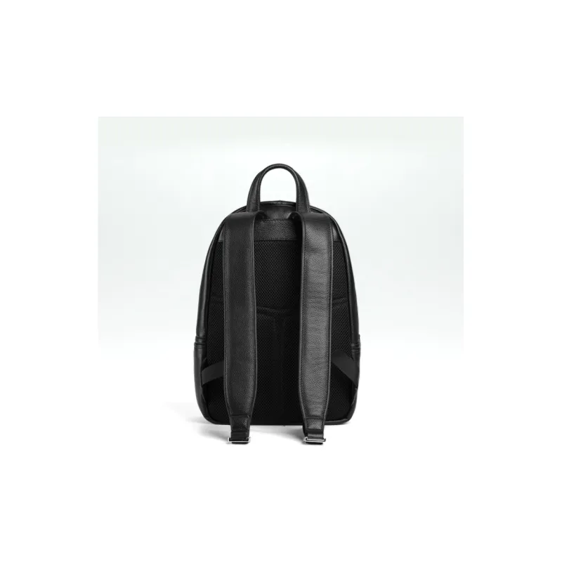 DOSRFINI Cow Leather Fashion Casual Trendy Korean Style Backpack Regular Men's-3