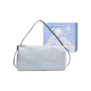 Duoluplo Doron Paul PU One Shoulder Handbag Women's Blue/White/Pink/Black
