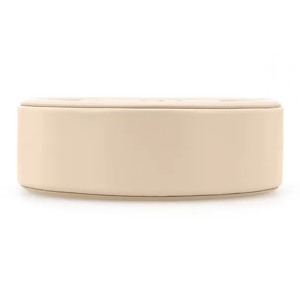 CELINE Triomphe Smooth Cow Leather Mooncake Bag, Shoulder Bag, Crossbody Bag Women's Nude-4