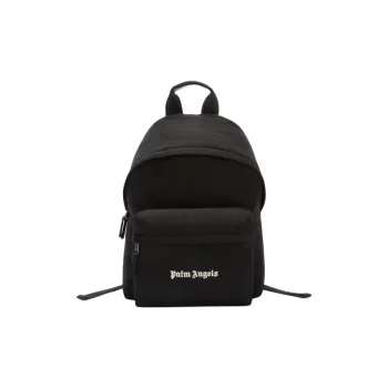 PALM ANGELS Logo Embroidered Zipped Backpack