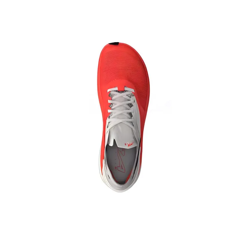 Altra Anti Slip Wear Resistant Low Top Carbon Plate Marathon Running Shoes Unisex White Coral-2