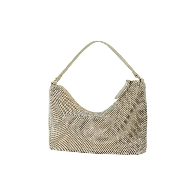 Loeffler Randall Cotton Handbag Medium Size Women's Yellow-1