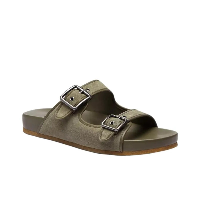 COACH Slide Slippers Men's Green-2