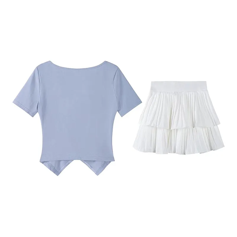 JOSR Two Piece Skirt Sets Women's-1
