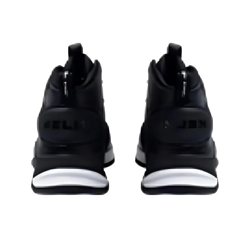 KELME Anti-Slip Wear-Resistant High-Top Basketball Shoes Men's Black-1